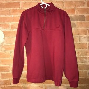 Charhartt quarter zip crewneck jacket